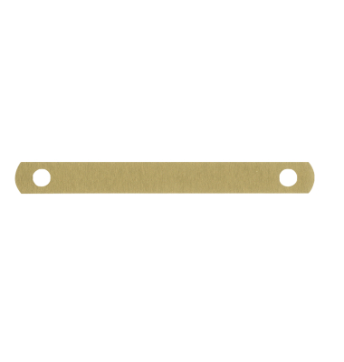 Deckleiste 3270200, Metall, messingfarben