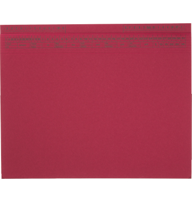 Hängehefter Classic 1417952, A4 bordeaux Karton 320g