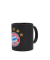 Kaffeeebecher Logo schwarz
