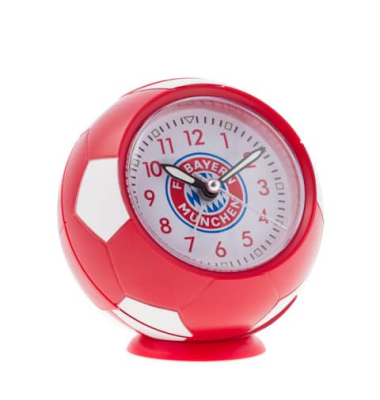 Wecker Fussball rot
