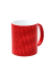 Kaffeebecher Metallic Logo rot