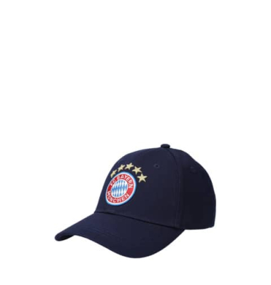 Baseballkappe Kinder Logo blau