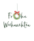 Weihn.Zelltuchserviette 33x33cm