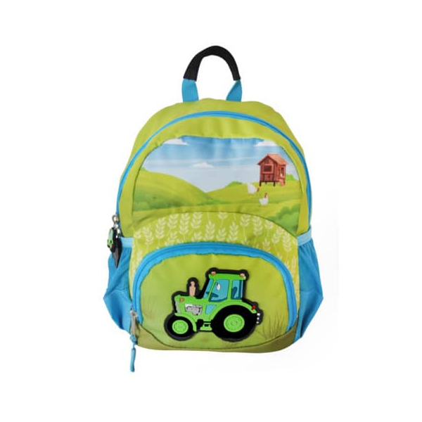 Donau Kinderrucksack 7291100-31, Mini Traktor, mit Reißverschluss 9004546569213 Donau