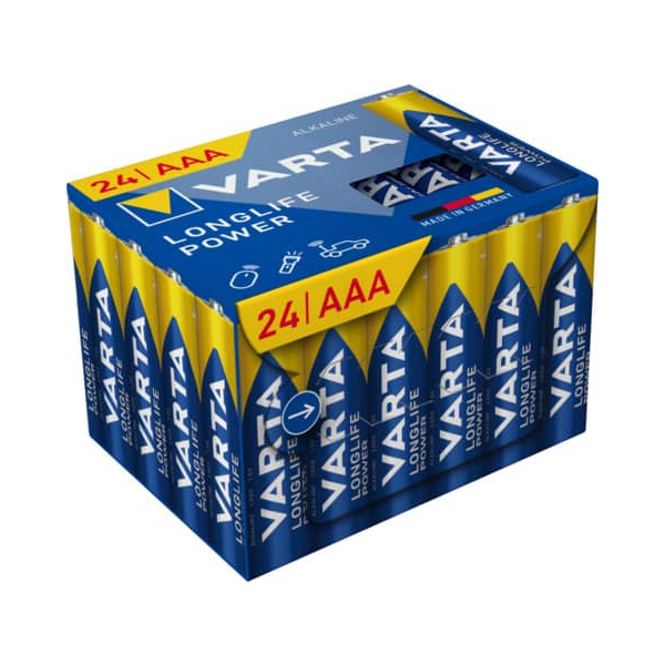 4008496129874 - VAR LLP AAA 24X - Longlife Power Alkaline Batterie AAA (Micro) 24er-Pack 4008496129874 - VAR LLP AAA 24X - Longlife Power Alkaline Batterie AAA (Micro) 24er-Pack