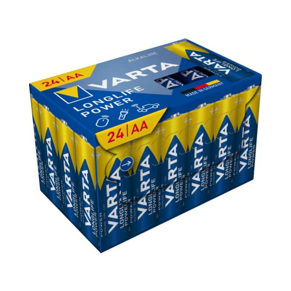 4008496129904 - VAR LLP AA 24X - Longlife Power Alkaline Batterie AA (Mignon) 24er-Pack 4008496129904 - VAR LLP AA 24X - Longlife Power Alkaline Batterie AA (Mignon) 24er-Pack