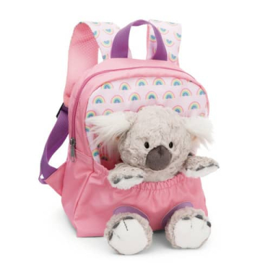 Rucksack mit Plüschtier Koala 25cm