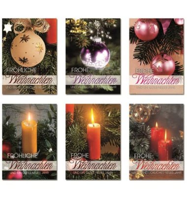 D.T. Weihnachtspostkarte  sortiert