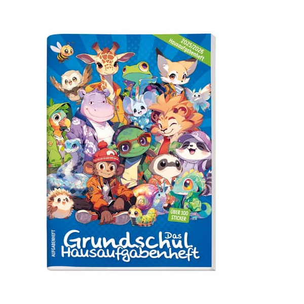 4029357097163 - Hausaufgabenheft Grundschule Rasselbande 2025 2026 liniert DIN A5 ohne Rand 56 Blatt 4029357097163 - Hausaufgabenheft Grundschule Rasselbande 2025 2026 liniert DIN A5 ohne Rand 56 Blatt