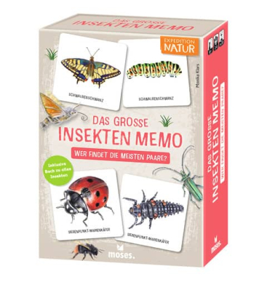 Spiel Das grosse Insekten Memo