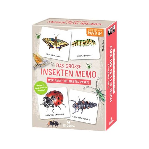 4033477098870 - Spiel Das grosse Insekten Memo 4033477098870 Moses 4033477098870 - Spiel Das grosse Insekten Memo 4033477098870 Moses