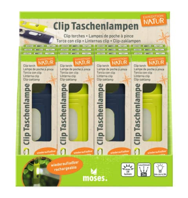 Clip-Taschenlampe Expedition Natur