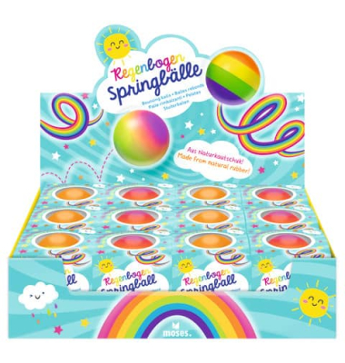 Regenbogen-Springbälle