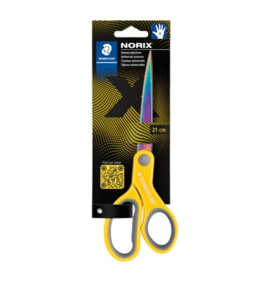 Schere Bastelschere,, 210mm, farbig sortiert