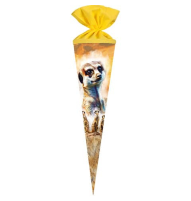 Schultüte 70cm Erdmännchen