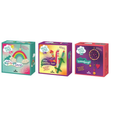 Bastelspaß Mini - Farbenfrohe DIY-Sets