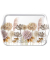 Tablett 13x21 cm Getrocknete Blumen