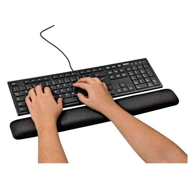 4047443515292 - Tastatur-Handgelenkauflage 126866 Ergo 493 x 7 cm schwarz 4047443515292 Hama