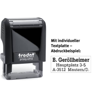 Printy mit Stempelplatte