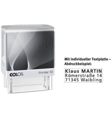 Printer  mit Stempelplatte