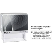 Printer  mit Stempelplatte