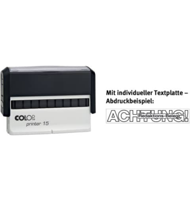 Printer  mit Stempelplatte