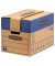 Umzugskarton SmoothMove FastFold 6205201 braun, innen 40,6x30,4x30,4cm, Wellpappe