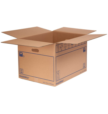 Umzugskarton SmoothMove Standard 6208401 braun, innen 70x44x32,5, Wellpappe