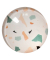 Terrazzo Magnete Motiv, Kunststoff Ø 2,5 x 0,8 cm