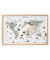 Whiteboard Weltkarte, 11276, Stahl, 
