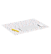 Schreibtischunterlage Dots Kunststoff bunt