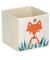 Aufbewahrungsbox Fuchs 14478, außen 28x28x28cm, Vlies beige