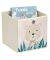 Aufbewahrungsbox Koala 14479, außen 28x28x28cm, Vlies beige