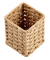 Stiftehalter Papiergeflecht natur Papiergeflecht 8,0 x 8,0 x 10,7 cm