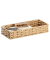 Schreibtisch-Organizer Papiergeflecht natur Papiergeflecht 11,0 x 24,0 x 4,5 cm