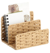 Briefablage Papiergeflecht natur