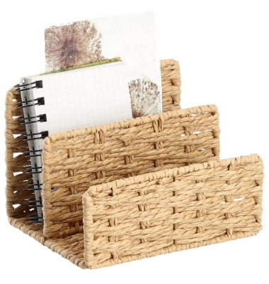 Briefablage Papiergeflecht natur