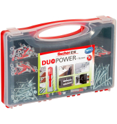Red-Box DuoPower + S 2K Dübel- und Schrauben-Sortiment Ø 4567810 mm 25303540506069 mm