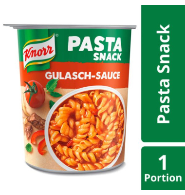 PASTA SNACK GULASCH-SAUCE Fertiggericht 60,0 g
