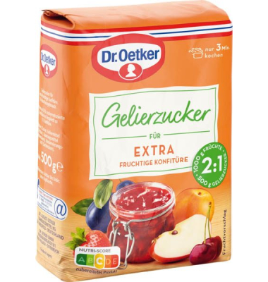 EXTRA 2:1 Gelierzucker, 500,0 g