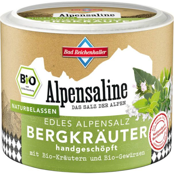 4001475201691 - Alpensaline BERGKRÄUTER Bio-Gewürzmischung 900 g 4001475201691 90 Gramm 4001475201691 - Alpensaline BERGKRÄUTER Bio-Gewürzmischung 900 g 4001475201691 90 Gramm