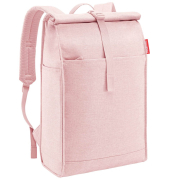 Rucksack urban rolltop Kunststoff rosa 16,0 l