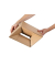 Faltschachtel ColomPac CP151.328.020 braun, innen 34x23,9x6,4cm, Wellpappe 1-wellig