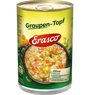 Graupen-Topf 400,0 g Graupen-Topf 400,0 g