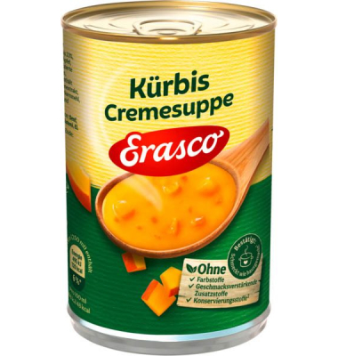 Kürbis Cremesuppe 390,0 g Kürbis Cremesuppe 390,0 g