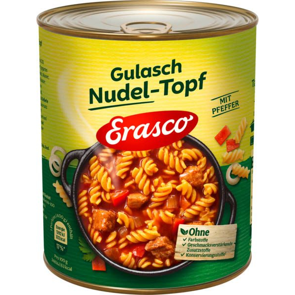 4037300108767 - Gulasch Nudel-Topf 8000 g 4037300108767 800 Gramm 4037300108767 - Gulasch Nudel-Topf 8000 g 4037300108767 800 Gramm