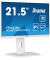 ProLite XUB2292HSU-W6 Monitor 54,6 cm (21,5 Zoll) weiß
