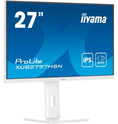 ProLite XUB2797HSN-W2 Monitor 68,6 cm (27 Zoll) weiß