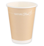 50 NATURE Star Einweg-Kaffeebecher 300 ml