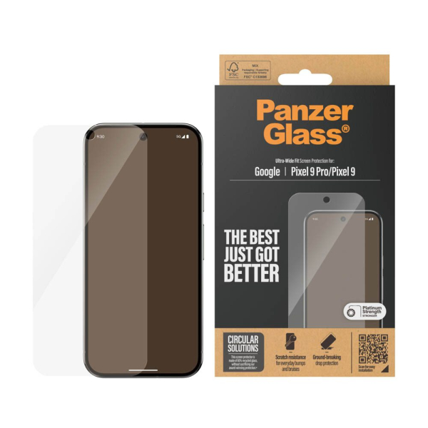 5715685000553 - Display-Schutzglas für Google Pixel 9 Pixel 9 Pro 5715685000553 PanzerGlass